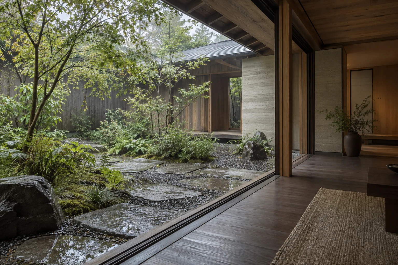 KANSO: House for rain