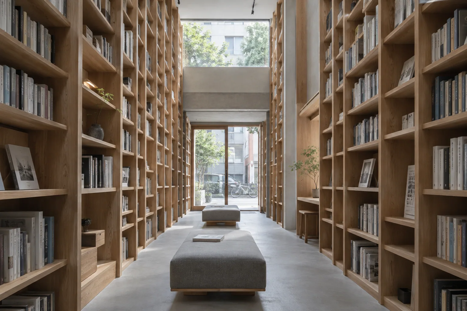 KANSO: A narrow library